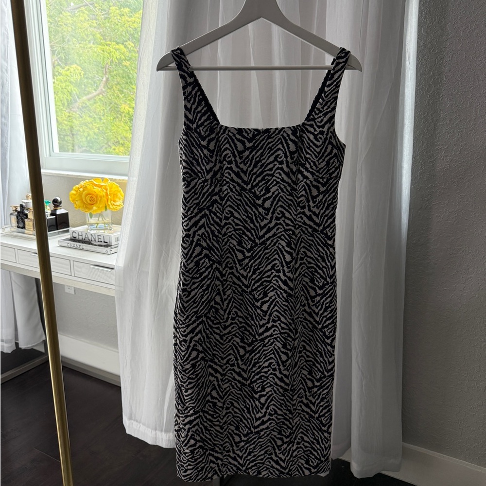 🖤 Banana Republic Zebra Print Dress | Size 4
